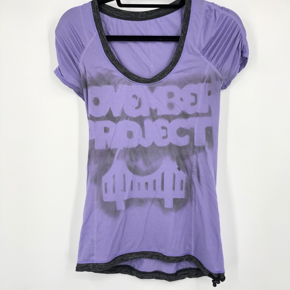 Lululemon Short Sleeve Top November Project